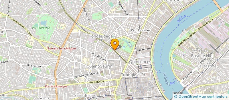 localisation de l'entreprise L'ARMOIRE D'AUGUSTINE à BORDEAUX