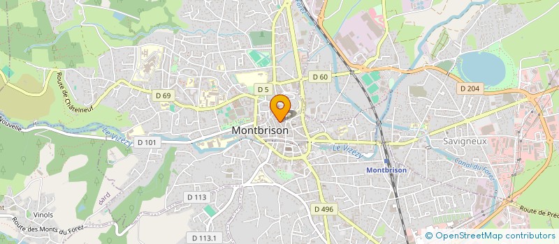 localisation de l'entreprise L'ARMOIRE DE LOULOU  MONTBRISON