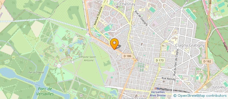 localisation de l'entreprise L'ARMOIRE GEEK SW à VERSAILLES