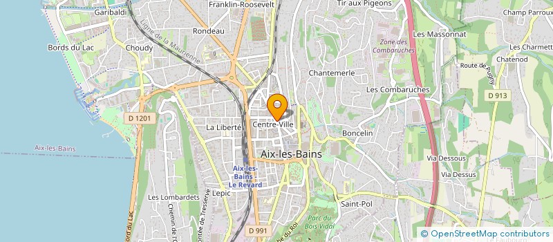 localisation de l'entreprise L'ARMOIRE SECRETE  AIX-LES-BAINS