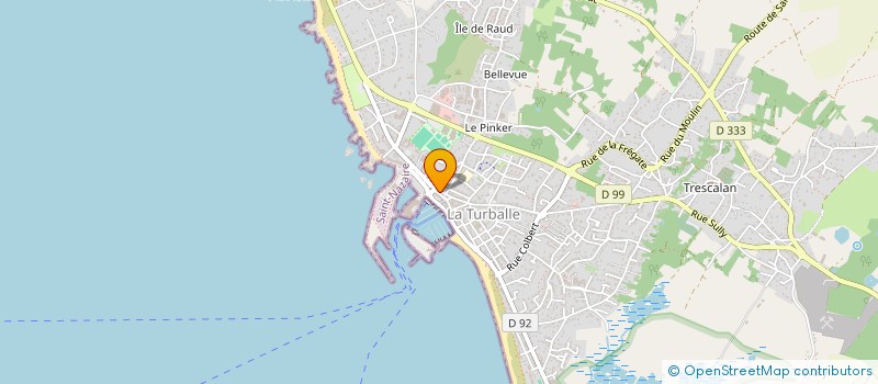 localisation de l'entreprise L'ARMOR-ARGOAT  LA TURBALLE