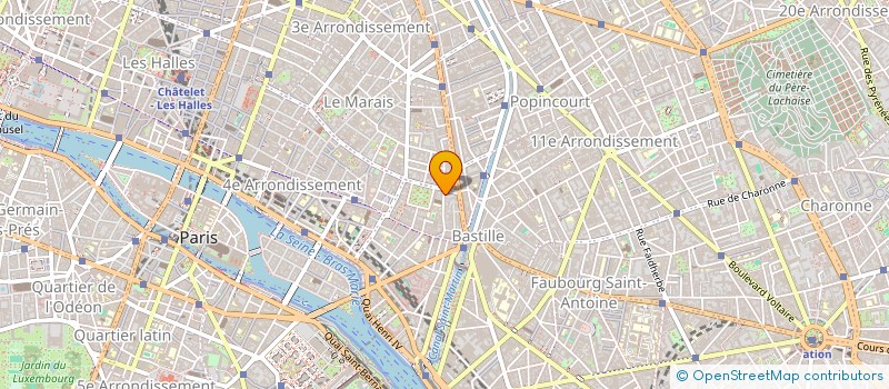 localisation de l'entreprise L'ARMORISTERIE S.A.R.L.  PARIS