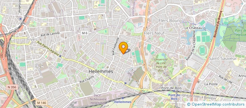 localisation de l'entreprise L'ARMS PARK à LILLE