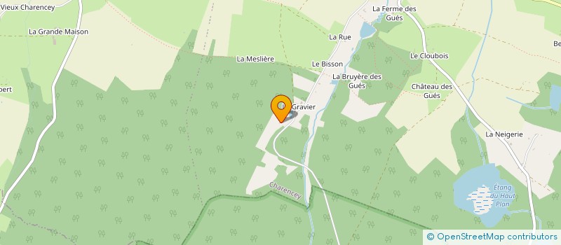 localisation de l'entreprise L'ARMURIER DU PERCHE à CHARENCEY