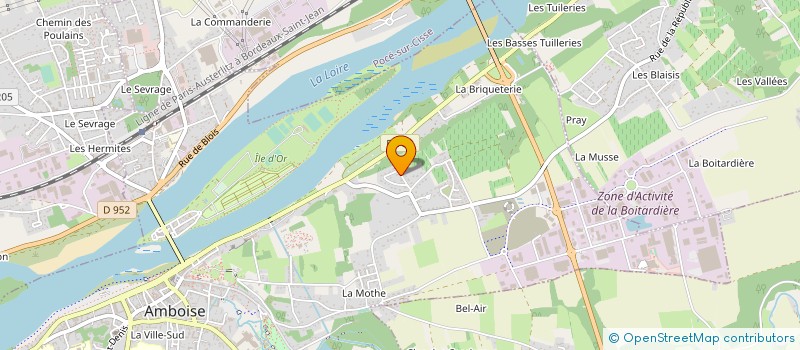 localisation de l'entreprise L'ARNAUDIERE à AMBOISE