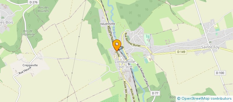 localisation de l'entreprise L'AROBASE  LONGUEVILLE-SUR-SCIE