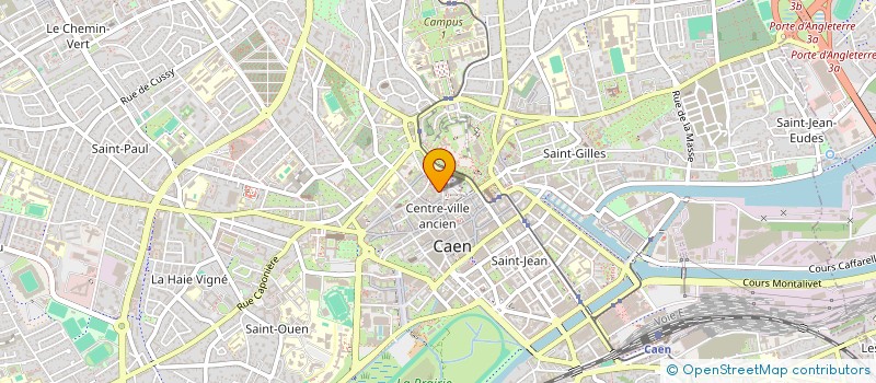 localisation de l'entreprise L'AROMATE à CAEN