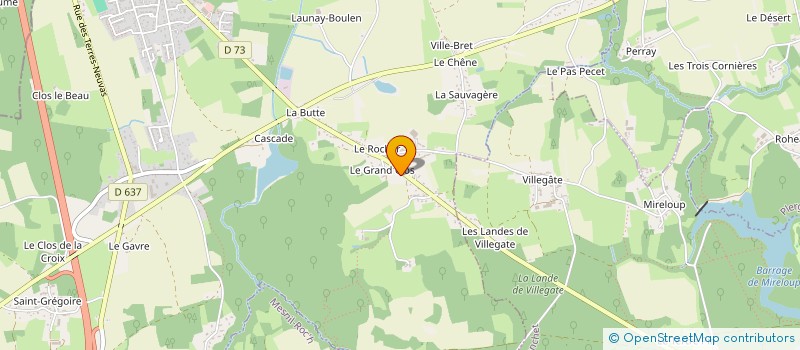 localisation de l'entreprise L'AROME  MINIAC-MORVAN