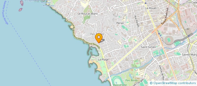 localisation de l'entreprise L'AROUME FONCIERE à MARSEILLE