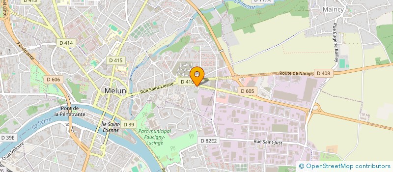localisation de l'entreprise L'ARQUEBUSERIE MELUNAISE à MELUN