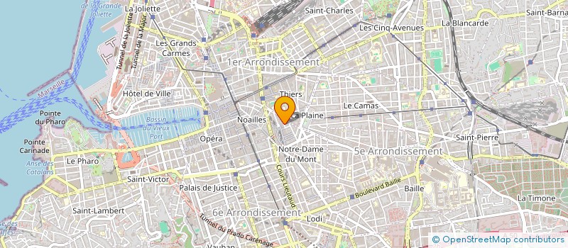 localisation de l'entreprise L ARRACHE COEUR à MARSEILLE