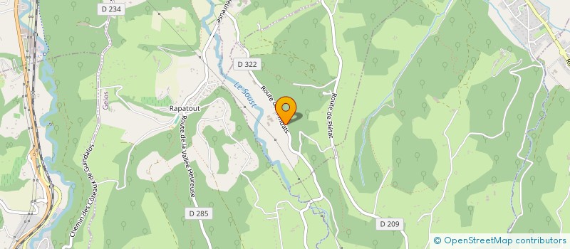 localisation de l'entreprise L'ARREBIGNE  UZOS