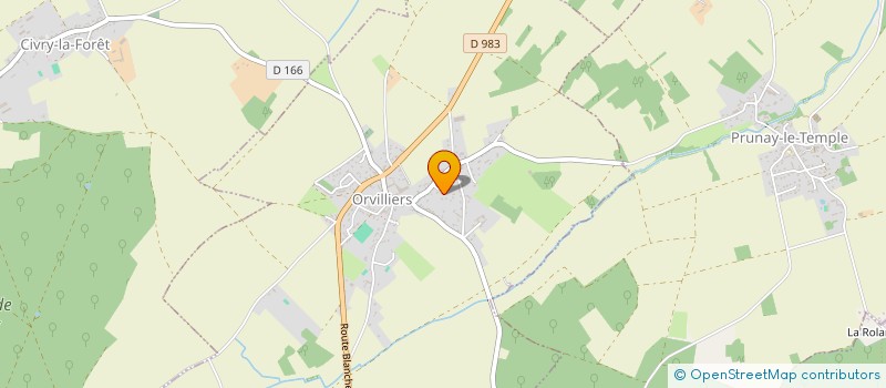 localisation de l'entreprise L'ARRET CREATION  ORVILLIERS