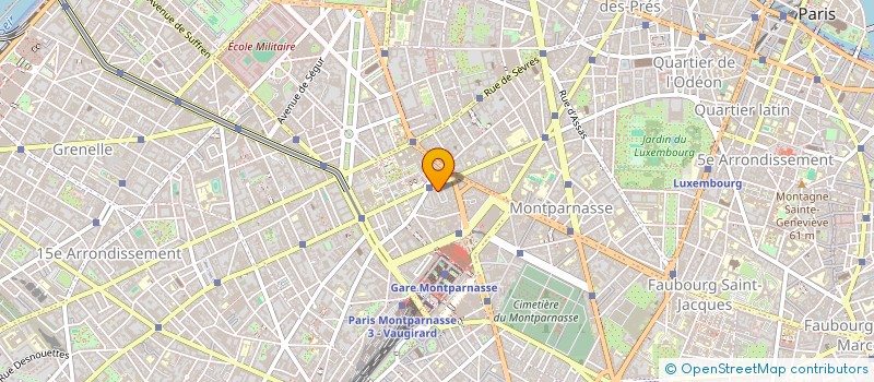 localisation de l'entreprise L'ARRET DES FRUITS  PARIS