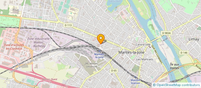 localisation de l'entreprise L'ARRET GOURMAND  MANTES-LA-JOLIE