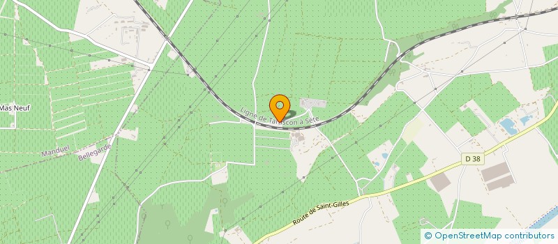 localisation de l'entreprise L'ARRIERE BOUTIQUE  TARASCON