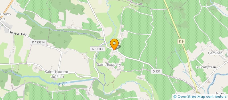 localisation de l'entreprise L'ARRIERE-SAISON  SAINT-SEVE