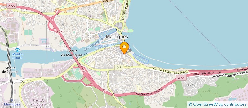 localisation de l'entreprise L'ARROGANT POUR L'HOMME à MARTIGUES