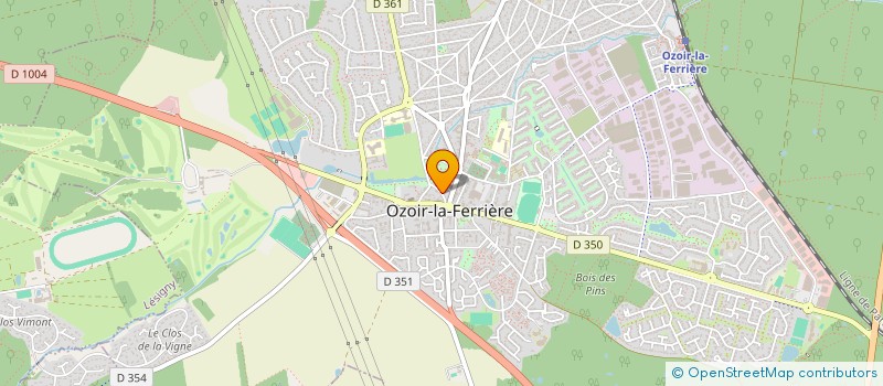 localisation de l'entreprise L'ARROSOIR  OZOIR-LA-FERRIERE