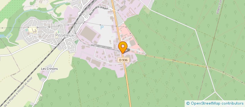 localisation de l'entreprise L'ARROSOIR  VILLERS-COTTERETS