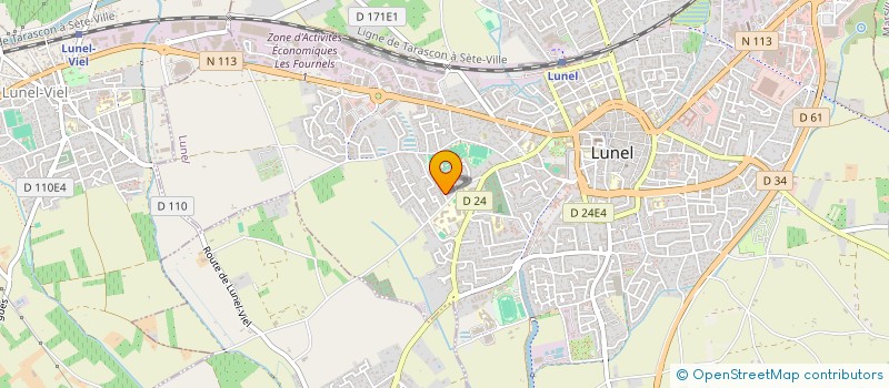 localisation de l'entreprise L'ARROSOIR A IMAGES à LUNEL