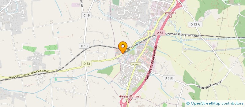 localisation de l'entreprise L'ARROSOIR DE MARGAUX à VENELLES