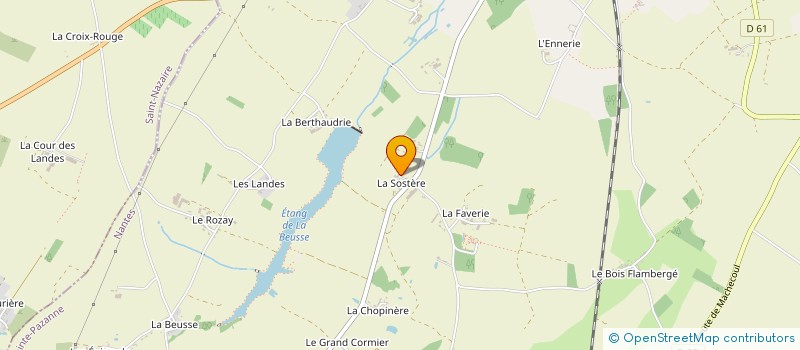 localisation de l'entreprise L'ARROSOIR DE THAMEL à SAINTE-PAZANNE