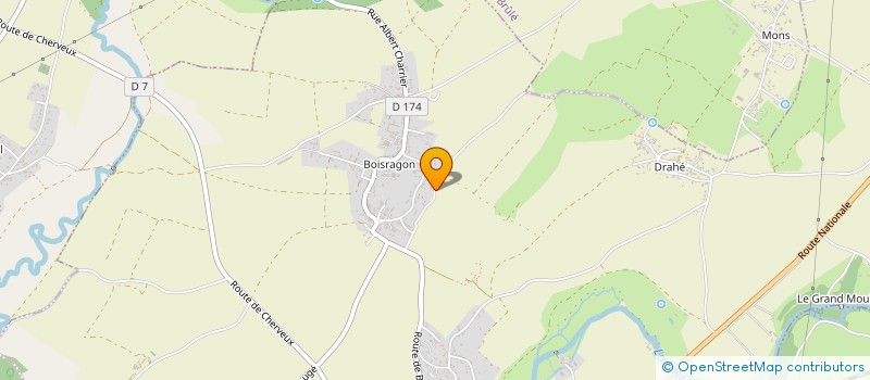 localisation de l'entreprise L'ARSAISE  LA CRECHE