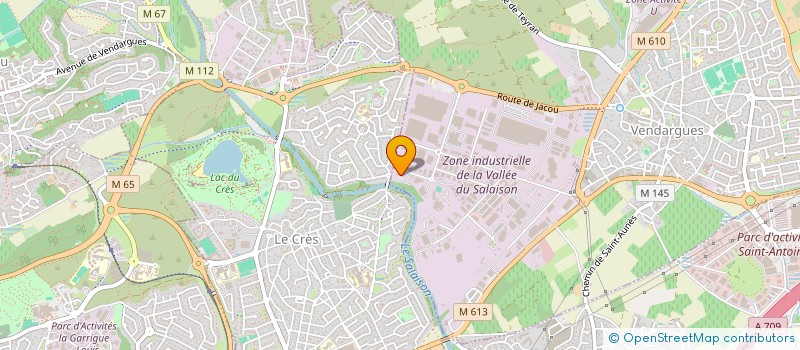 localisation de l'entreprise L'ARSENAL à VENDARGUES