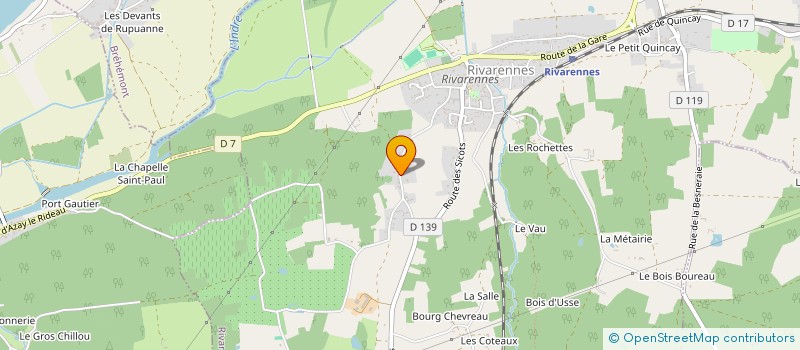 localisation de l'entreprise L'ARSYDOSYNAMA à RIVARENNES