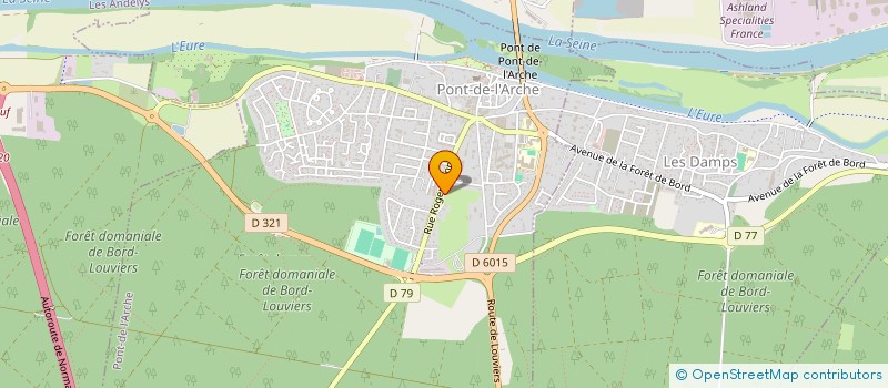 localisation de l'entreprise L'ART 2 LA POSE  PONT-DE-L'ARCHE