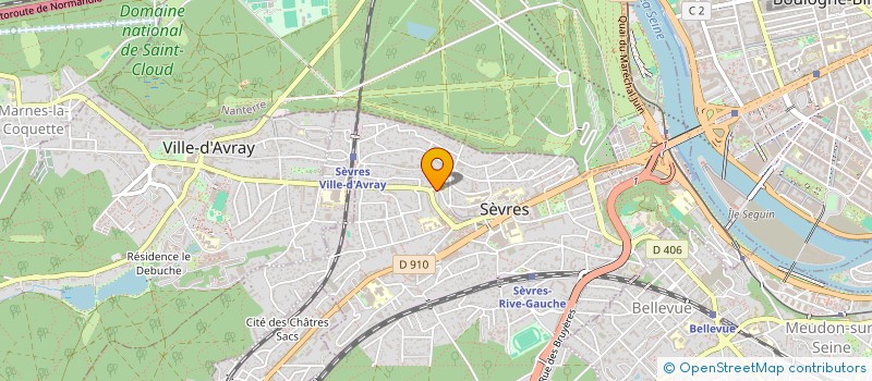 localisation de l'entreprise L'ART+ à SEVRES