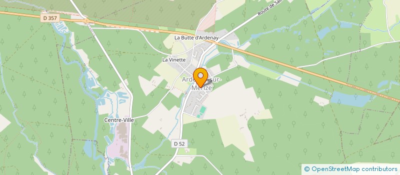 localisation de l'entreprise L'ART A LA CARTE  ARDENAY-SUR-MERIZE