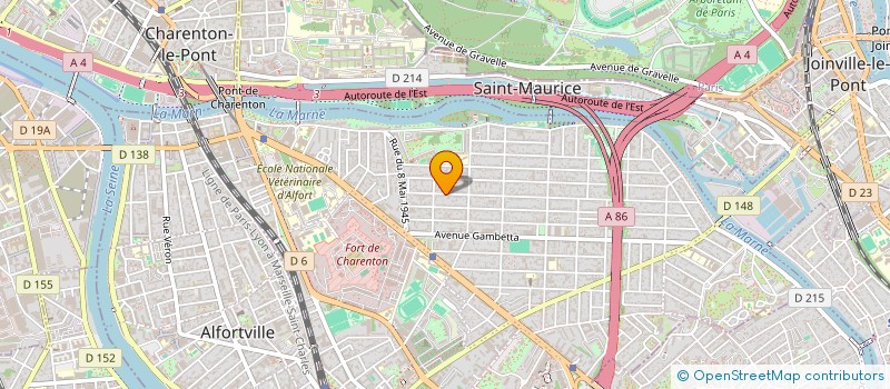 localisation de l'entreprise L'ART A LA PAGE à MAISONS-ALFORT