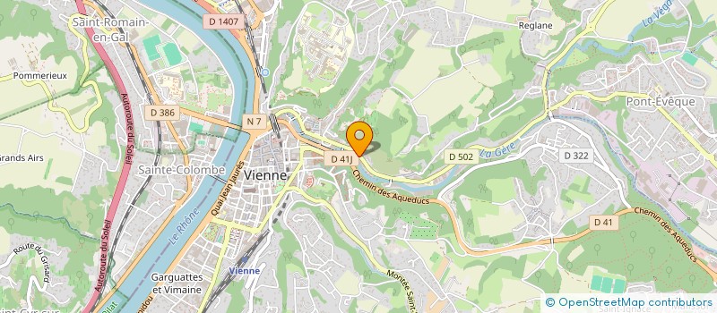 localisation de l'entreprise L ART A MALICES  VIENNE