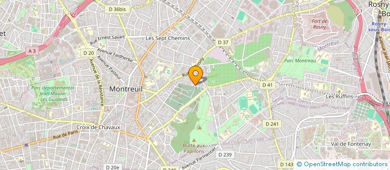 localisation de l'entreprise L'ART A PALABRES à MONTREUIL