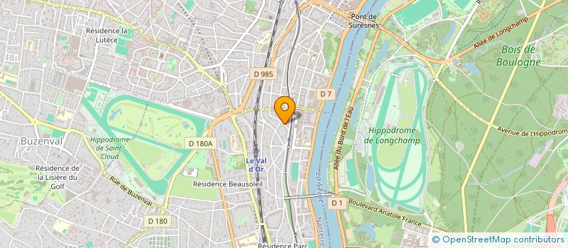 localisation de l'entreprise L'ART AU MARCHE à SAINT-CLOUD
