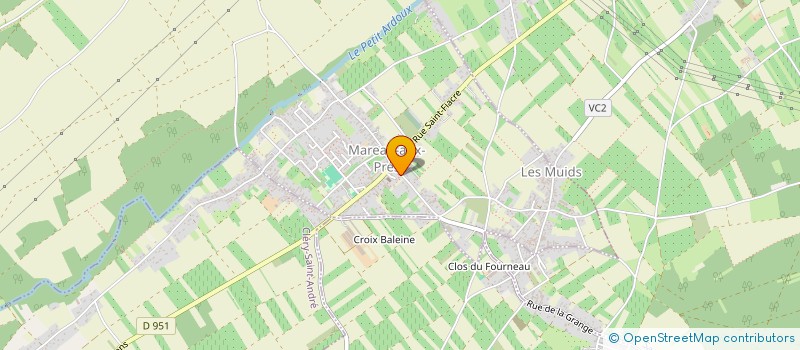 localisation de l'entreprise L ART AUX PRES à MAREAU-AUX-PRES
