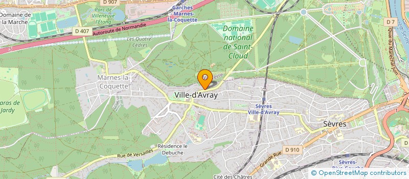 localisation de l'entreprise L'ART B.C à VILLE-D'AVRAY