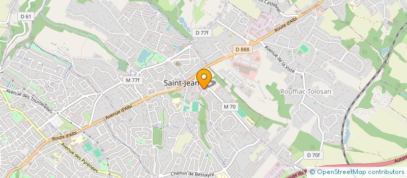 localisation de l'entreprise L'ART-BAT-L'ETRE à SAINT-JEAN