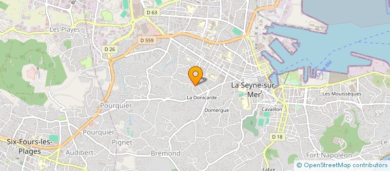 localisation de l'entreprise L ART CHIDUCH  LA SEYNE-SUR-MER