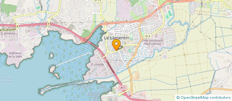localisation de l'entreprise L'ART CREOLE à LE LAMENTIN