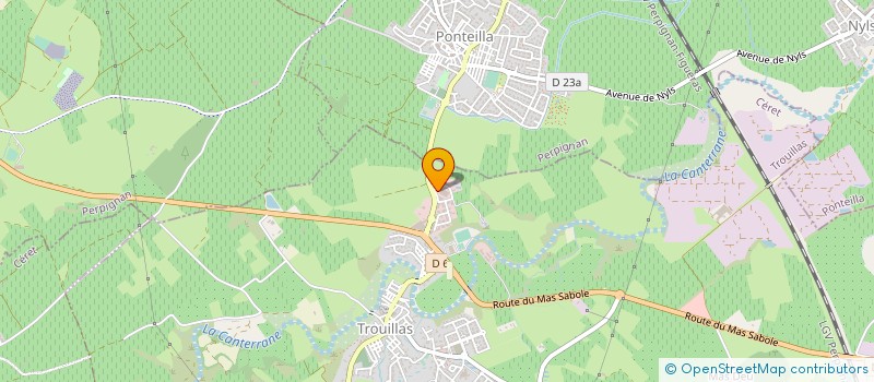 localisation de l'entreprise L'ART CYCLICK  TROUILLAS