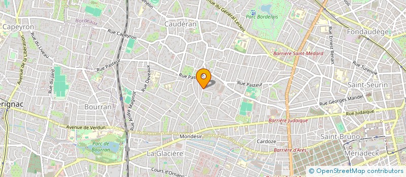 localisation de l'entreprise L'ART D'ETRE ELLE à BORDEAUX