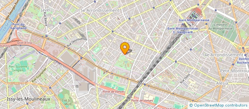 localisation de l'entreprise L'ART DANS L'ETRE  PARIS