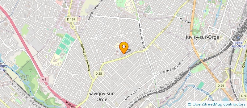 localisation de l'entreprise L'ART DE CONCEVOIR à SAVIGNY-SUR-ORGE