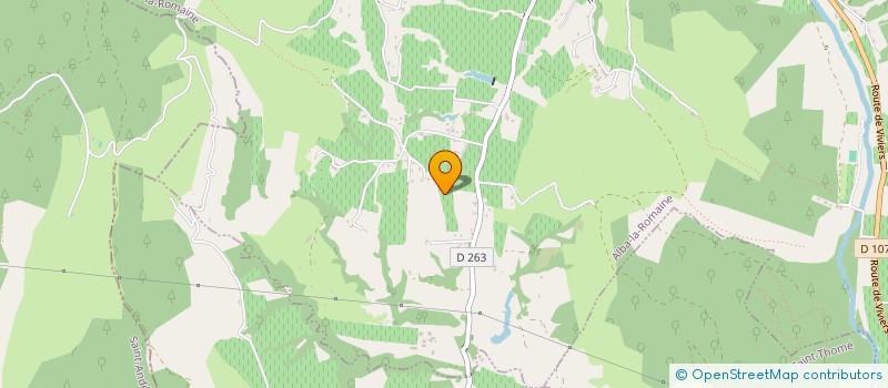 localisation de l'entreprise L'ART DE CONCEVOIR à ALBA-LA-ROMAINE