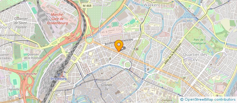 localisation de l'entreprise L'ART DE CONSTRUIRE à STRASBOURG