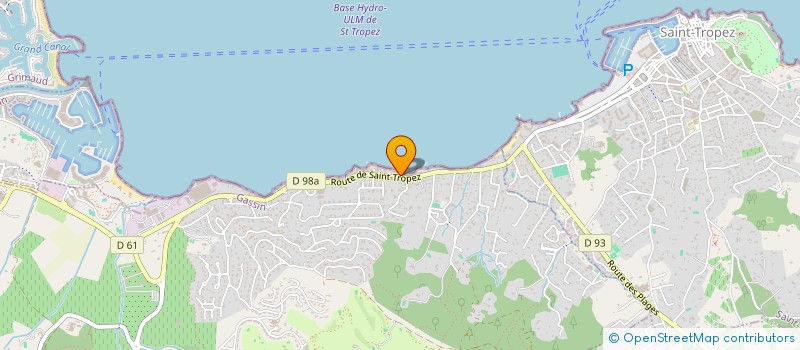 localisation de l'entreprise L'ART DE L'OMBRE & CREATION à GASSIN