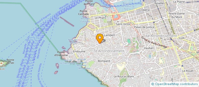 localisation de l'entreprise L ART DE LA BEAUTE BY MARION à MARSEILLE